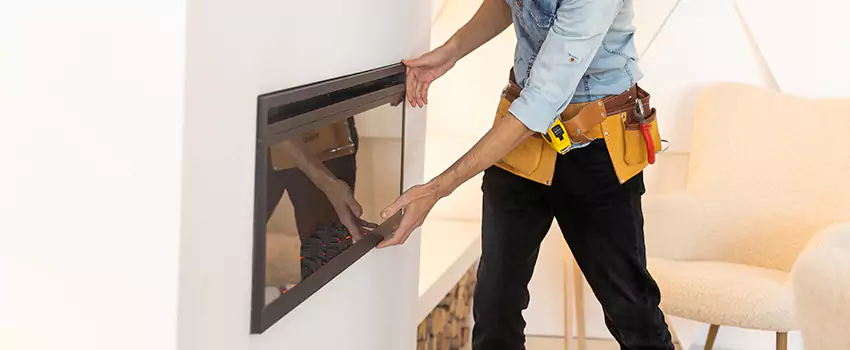 Metal Fireplace Installation in Alamo, Texas