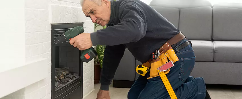 New Indoor Fireplace Installation in Alamo, Texas
