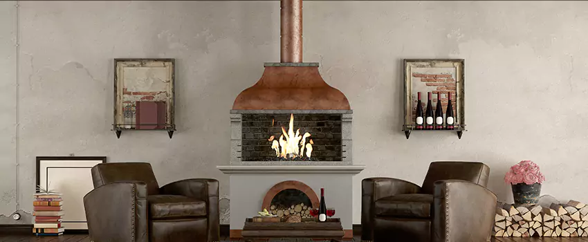 Thelin Hearth Products Providence Pellet Insert Fireplace Installation in Alamo, TX