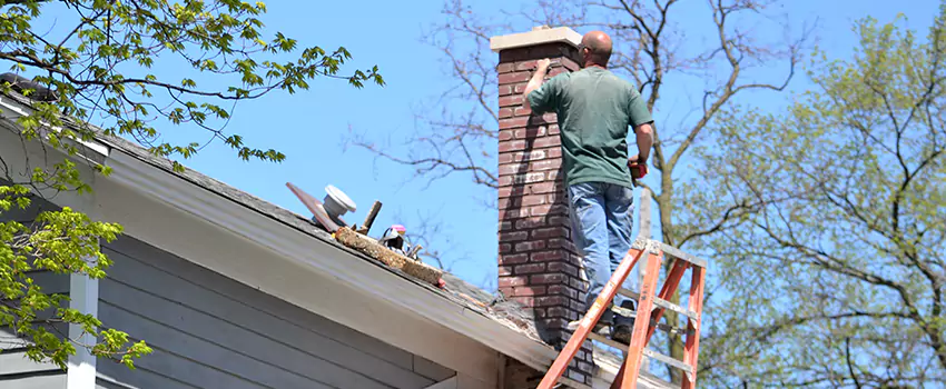 Vinyl and PVC Chimney Flashing Installation in Alamo, TX