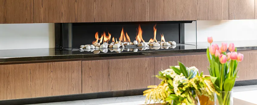 Double-height Fireplace Design Refurbishment in Alamo, Texas