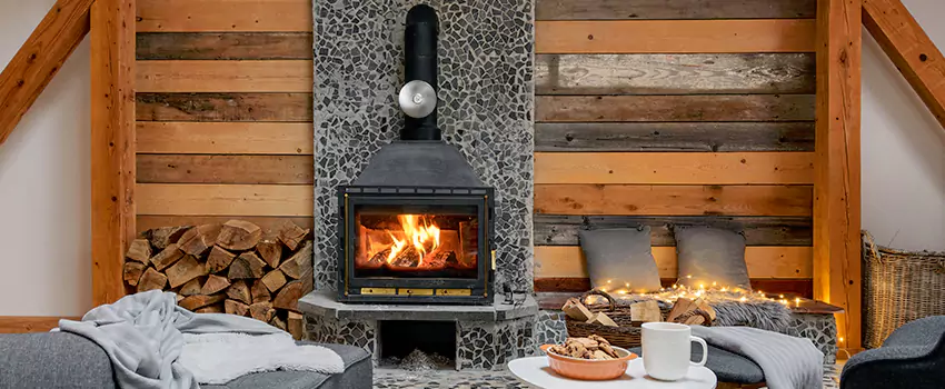 Thelin Hearth Products Direct Vent Gas Stove Fireplace Inspection in Alamo, Texas